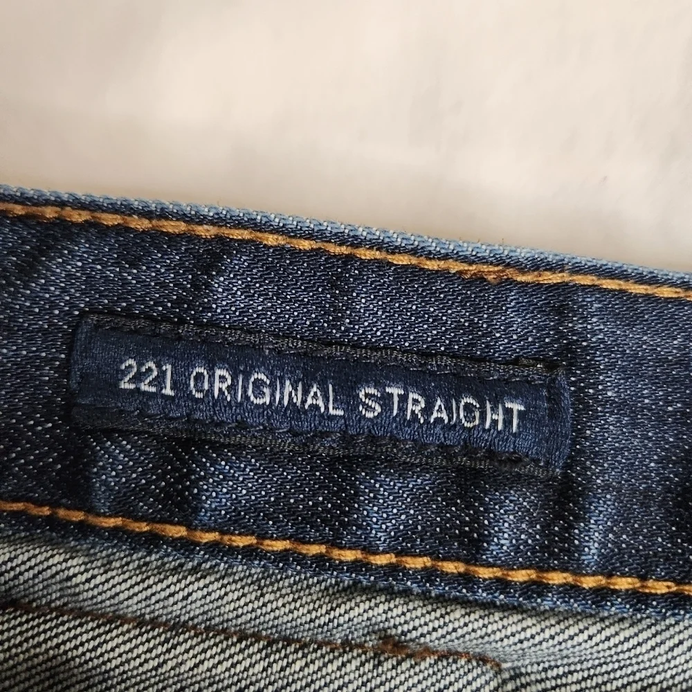 Lucky Brand Men's 221 Original Straight Blue Jeans Size 36x30